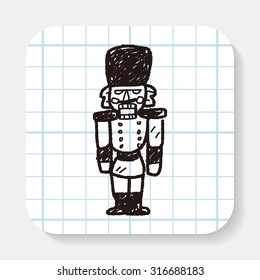 toy soldier doodle