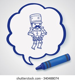 Toy Soldier doodle