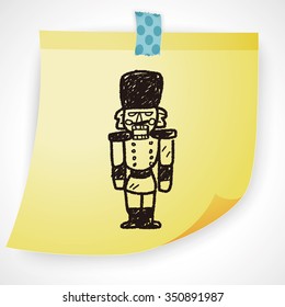toy soldier doodle