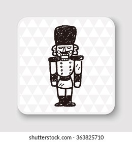 toy soldier doodle
