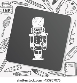 toy soldier doodle