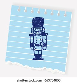 toy soldier doodle