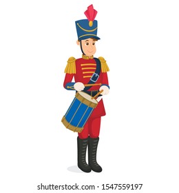 Toy soldier playing a drum