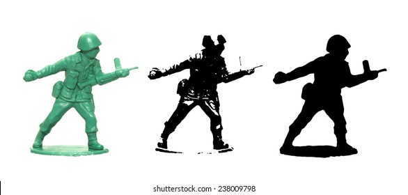 Toy Soldier Vector