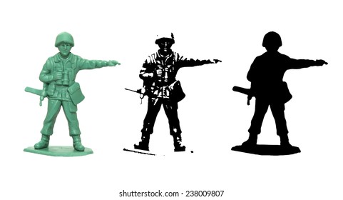 Toy Soldier Vector