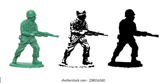 Toy Soldier Vector