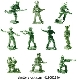 Toy Soldier Vector Images