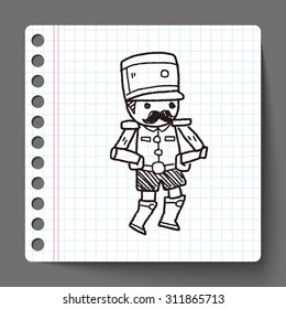 Toy Soldiers doodle