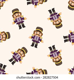 Toy Soldiers ,seamless pattern