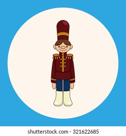 Toy Soldiers theme elements vector,eps