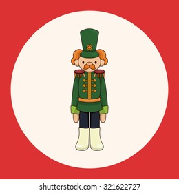 Toy Soldiers theme elements vector,eps