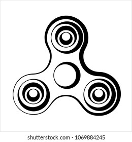 Icono De Giro De Juguete, Girar A Lo Largo De Su Eje Ilustración De Arte Vector De Juguetes