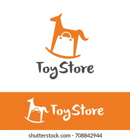 Toy Store Logo Template Design Vector, Emblem, Design Concept, Creative Symbol, Icon