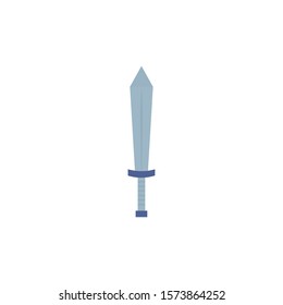 toy sword flat style icon vector illustration design