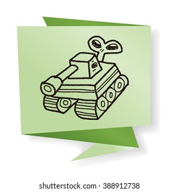 toy tank doodle