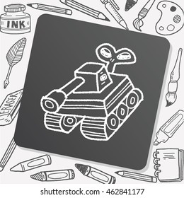 toy tank doodle