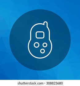 Toy telephone icon