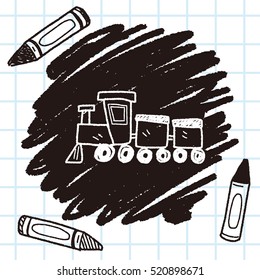 toy train doodle