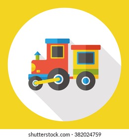 toy train flat icon