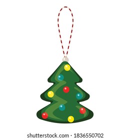Toy tree icon. Cartoon of toy tree vector icon for web design isolated on white background