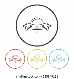 toy ufo icon