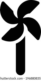 toy vector glyph flat icon