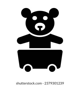 Toy Vector Glyph Icon For Personal And Commercial Use.

