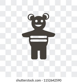 Toy vector icon isolated on transparent background, Toy logo concept