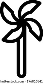 toy vector thin line icon