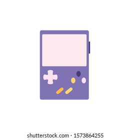 toy video game flat style icon vector illustration design