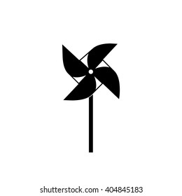 Toy Wind Mill Icon.