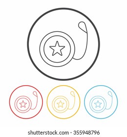 toy yo-yo icon