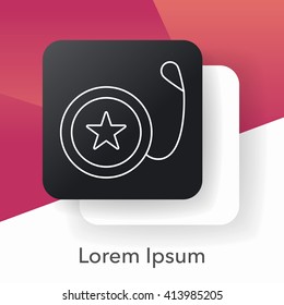 toy yo-yo icon