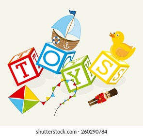 toys baby design, vector illustration eps10 graphic 