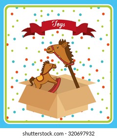 toys box design, vector illustration eps10 graphic 