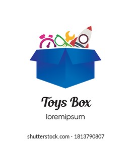 Toys Box logo or symbol template design