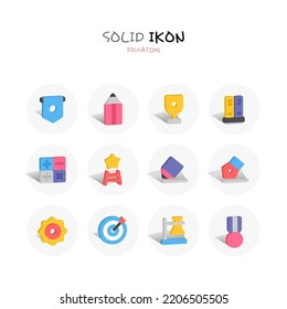 Toys Colorful 3D Flat Icon 
