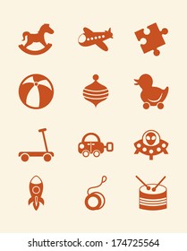 toys design over  white background vector illustration