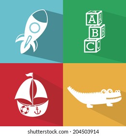 toys design over white background vector illustration