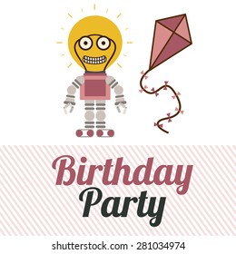 Toys design over white background, vector illustration