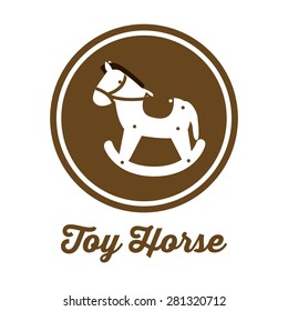 Toys design over white background, vector illustration