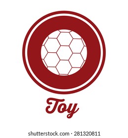 Toys design over white background, vector illustration