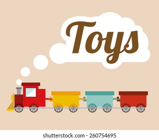 Toys design, vector illustration