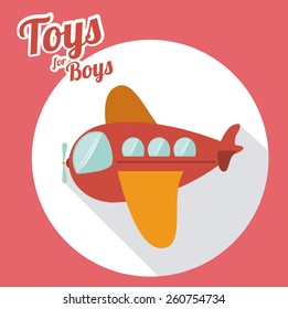 Toys design, vector illustration