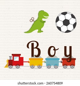 Toys design, vector illustration