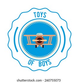 Toys design, vector illustration