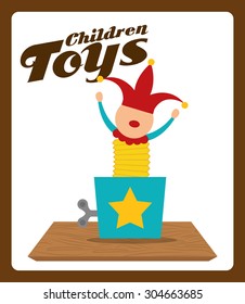 Toys  digital design, vector illustration 10 eps graphic
