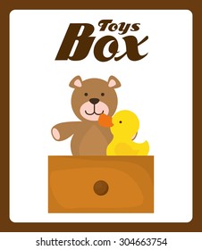 Toys  digital design, vector illustration 10 eps graphic