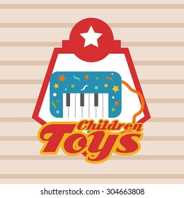 Toys  digital design, vector illustration 10 eps graphic