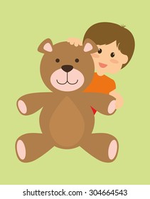 Toys  digital design, vector illustration 10 eps graphic